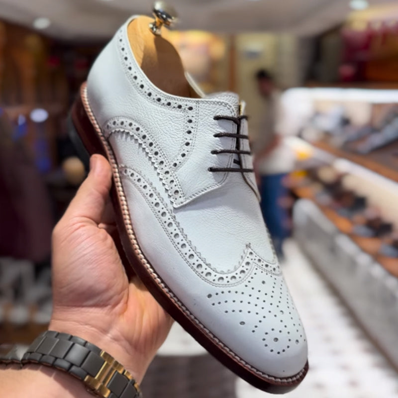 Men's Lace-up Hollowed Out Flat Shoes
