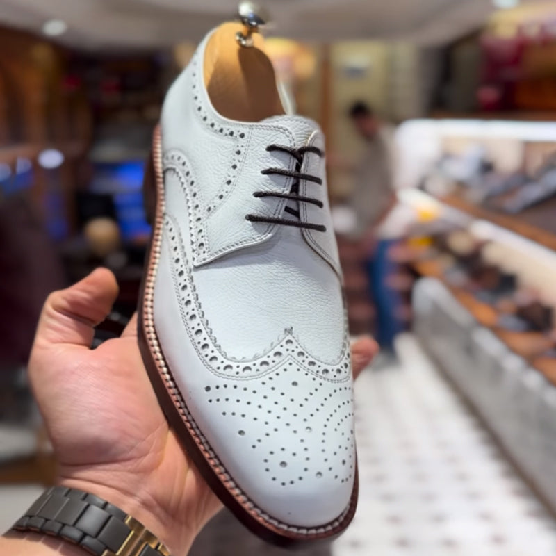 Men's Lace-up Hollowed Out Flat Shoes