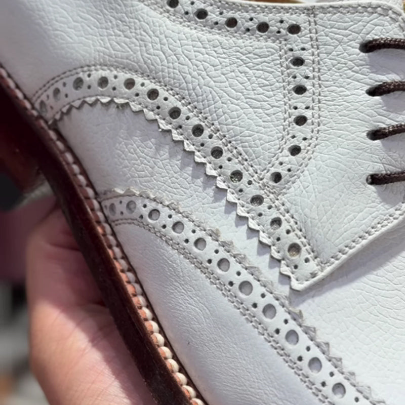 Men's Lace-up Hollowed Out Flat Shoes