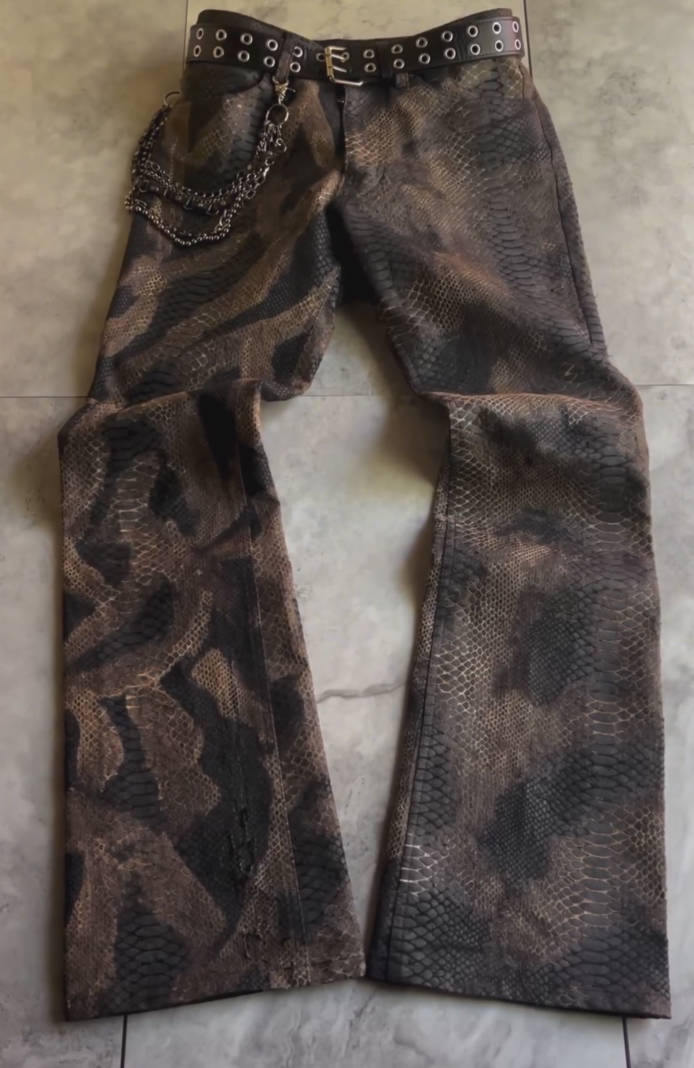 2000‘s Python Print Pants