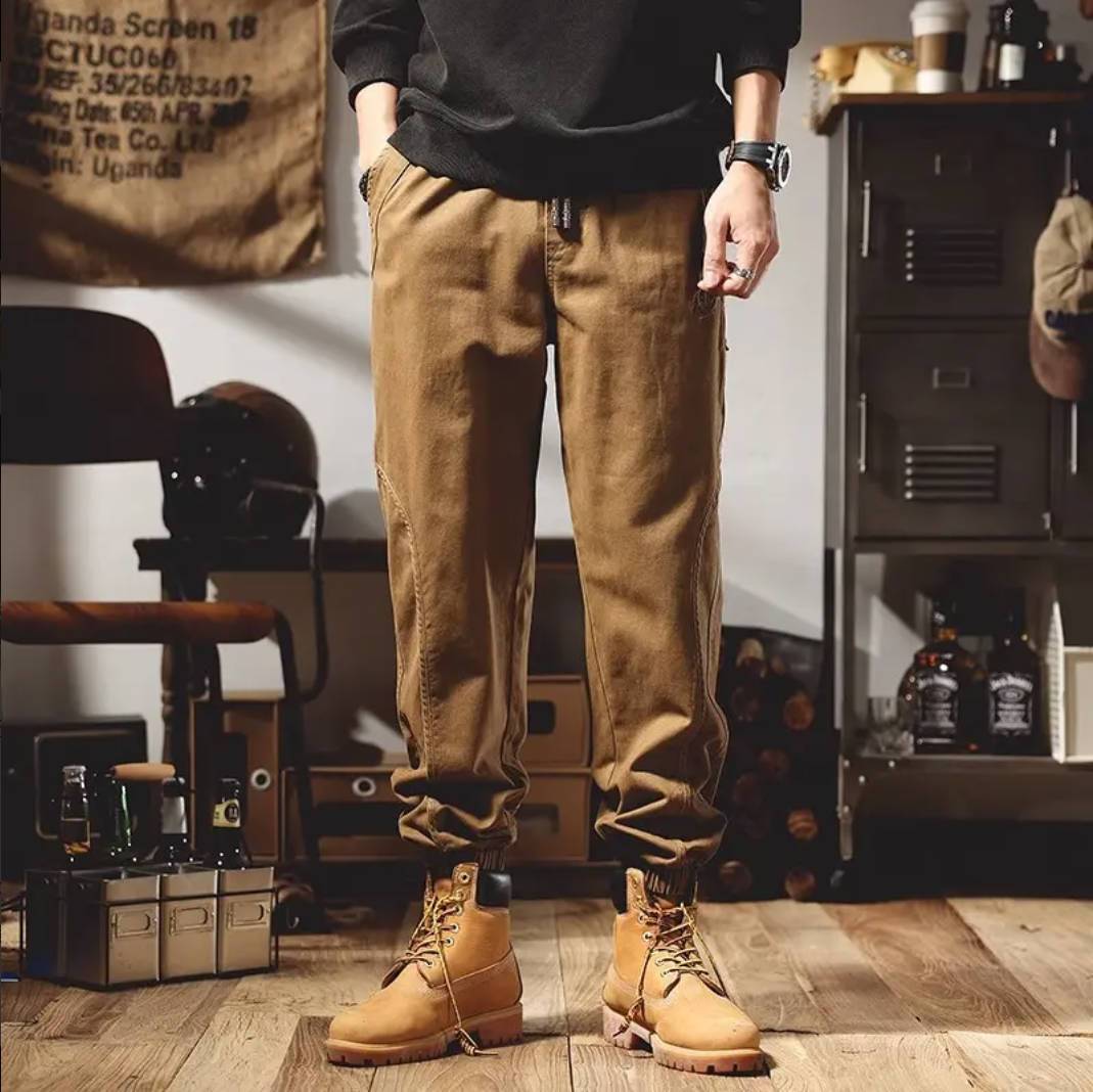 Vintage Streetwear Cargo Jogger Pants