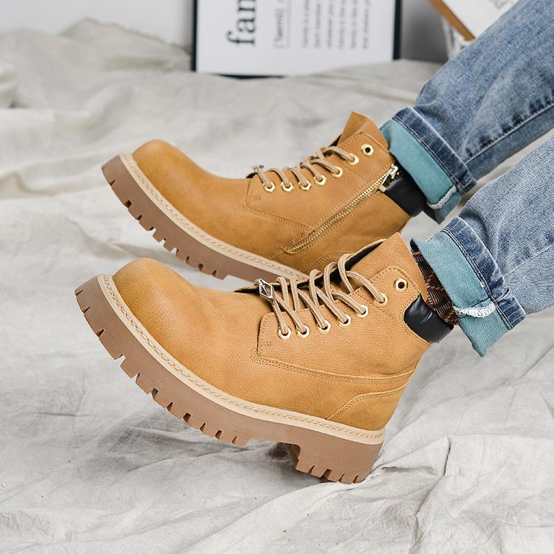 Autumn and Winter British-style High-top Martin Boots