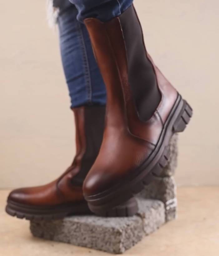 Men's High Leather Boots