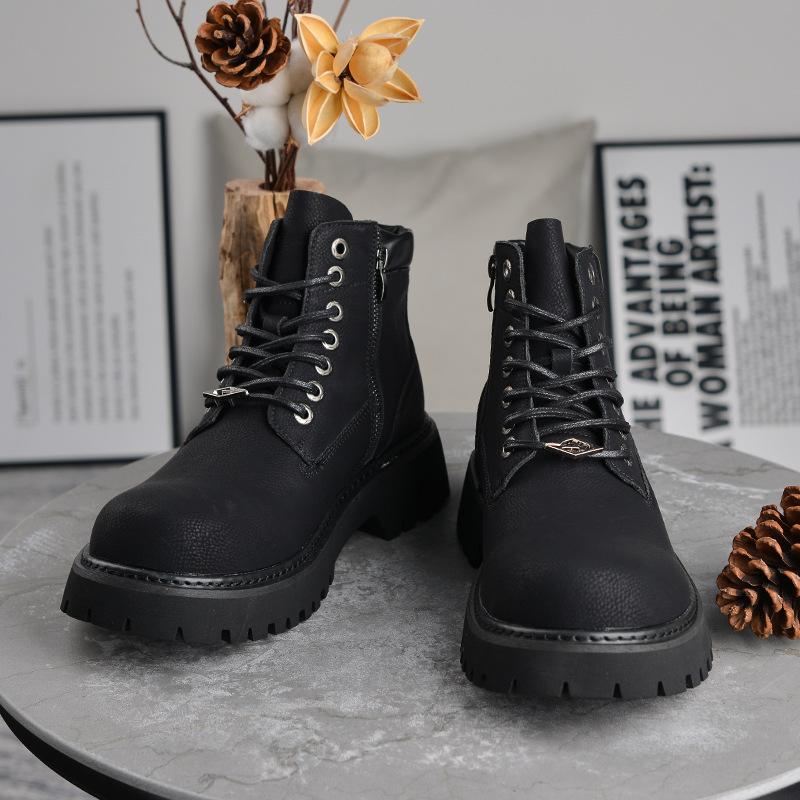 Autumn and Winter British-style High-top Martin Boots
