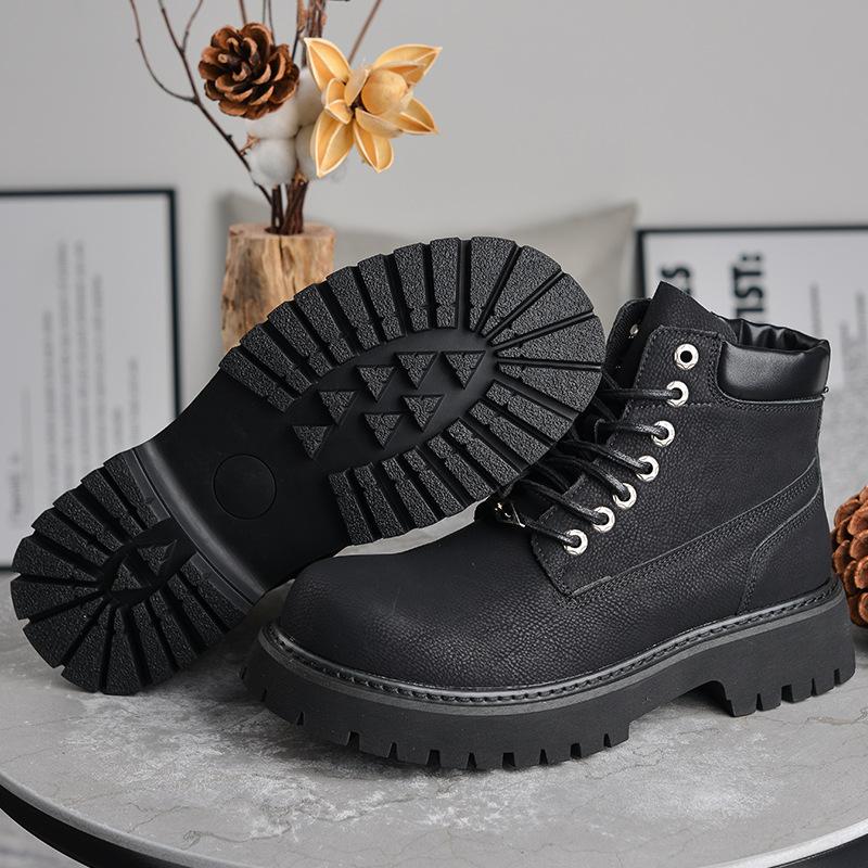 Autumn and Winter British-style High-top Martin Boots
