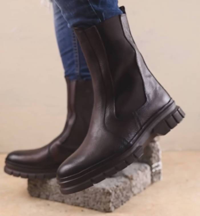 Men's High Leather Boots
