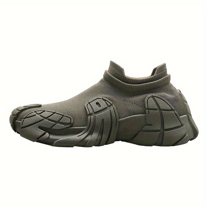 Trendy Non-slip Breathable Men's Slip-on Shoes For Outdoors