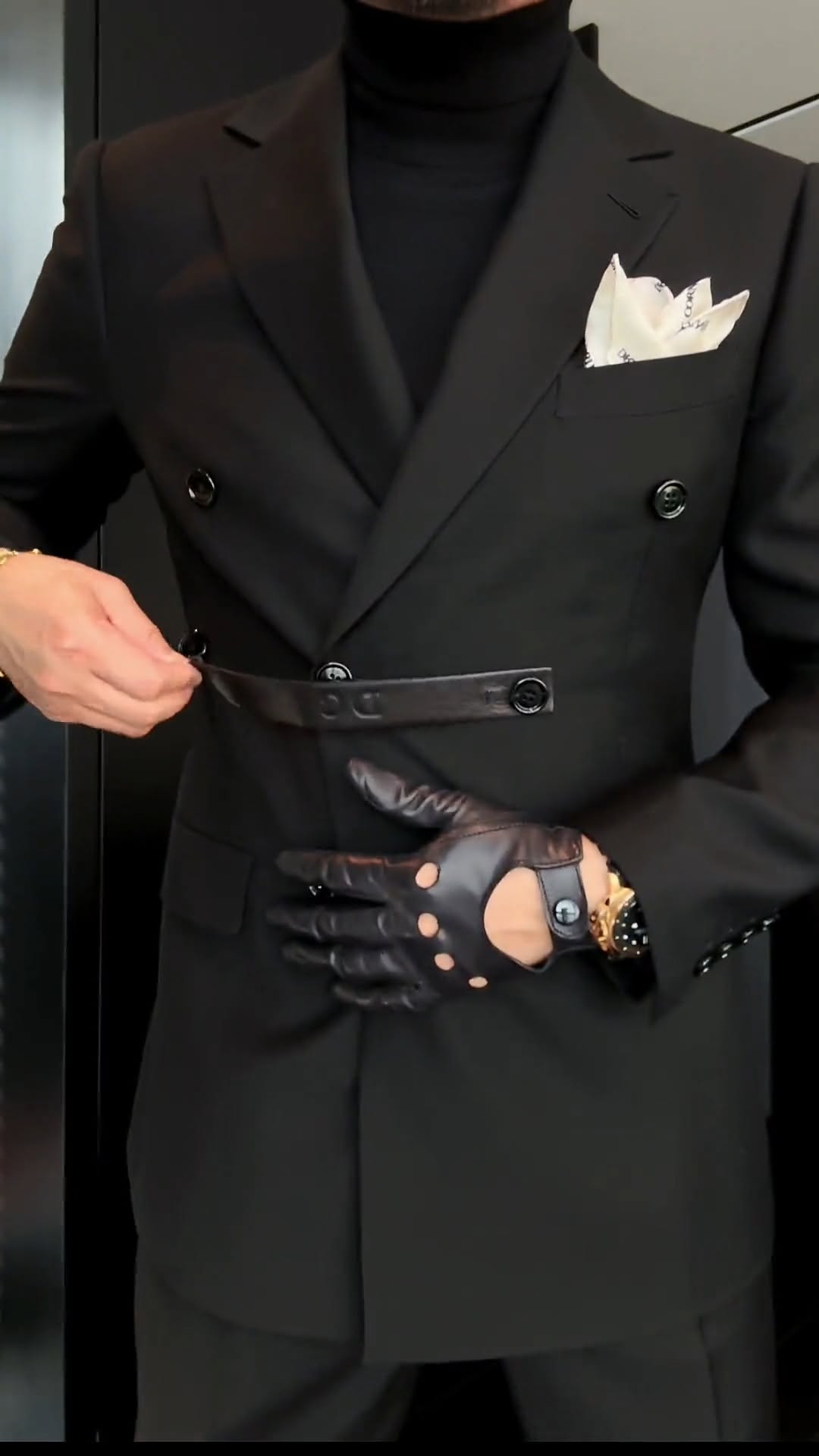 The Jet Black Authority Suit
