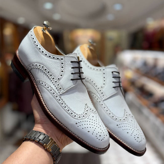 Men's Lace-up Hollowed Out Flat Shoes
