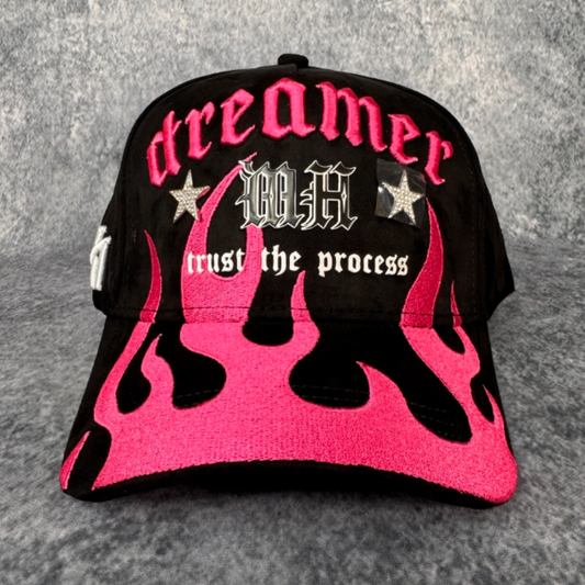 Letter Embroidered Cap
