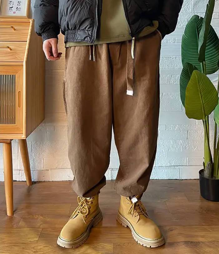 Men's Heavyweight Loose-fitting Overalls