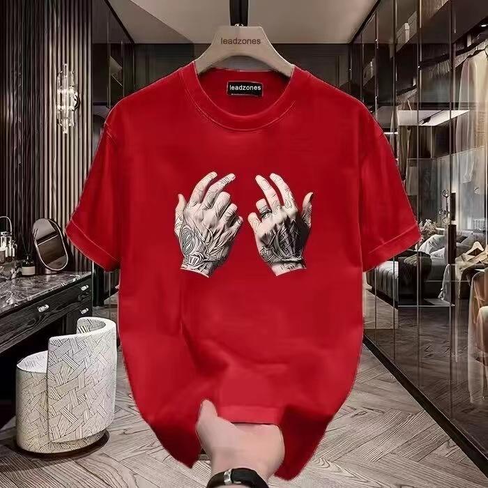 Men's Summer Tattoo Hand T-Shirt