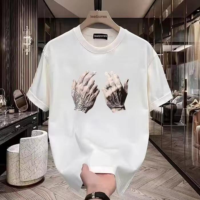 Men's Summer Tattoo Hand T-Shirt