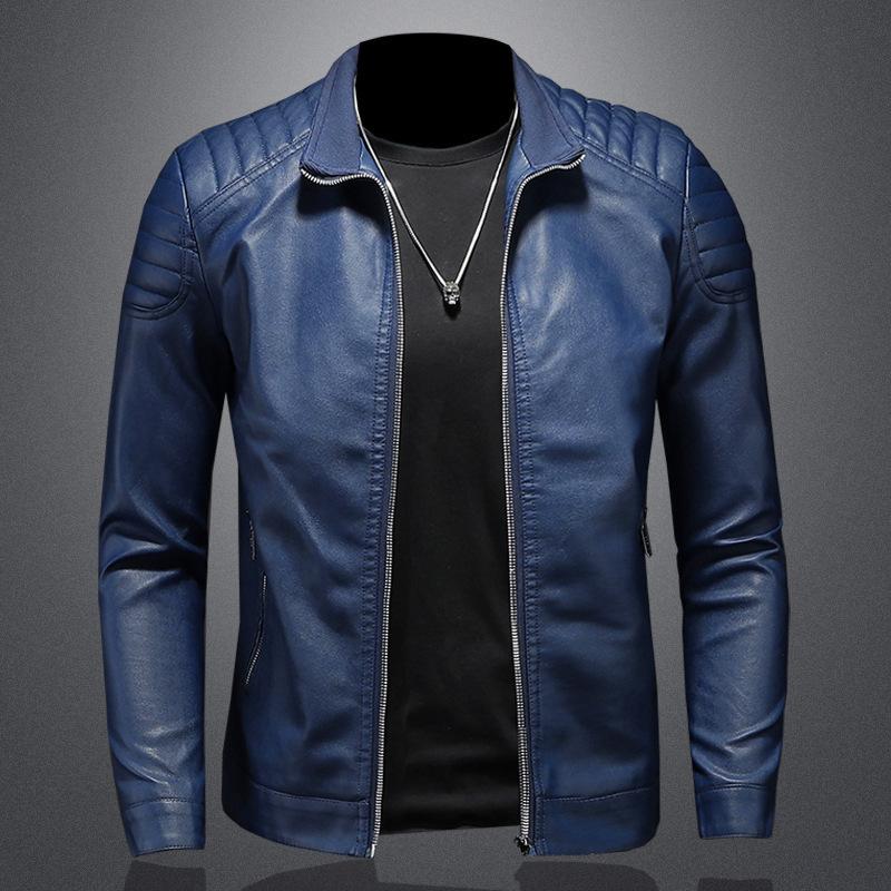 Leather Motorcycle Jacket Coat