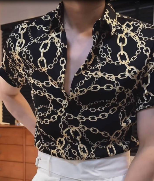 High-end Chain Shirt