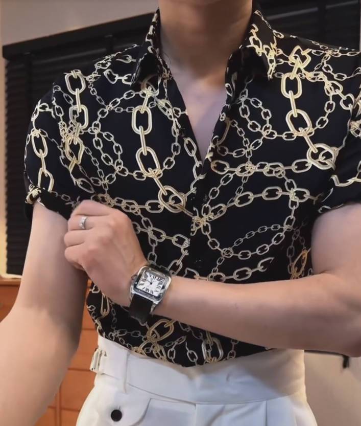 High-end Chain Shirt